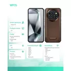 OUKITEL Smartfon WP35 8/256GB 11000 mAh DualSIM brązowy
