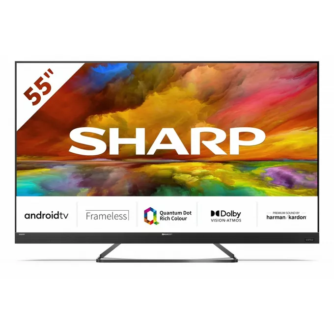 Sharp Telewizor QLED 55 cali 55EQ6EA UHD Android