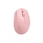 Natec Mysz bezprzewodowa Stork 1600 DPI Różowa