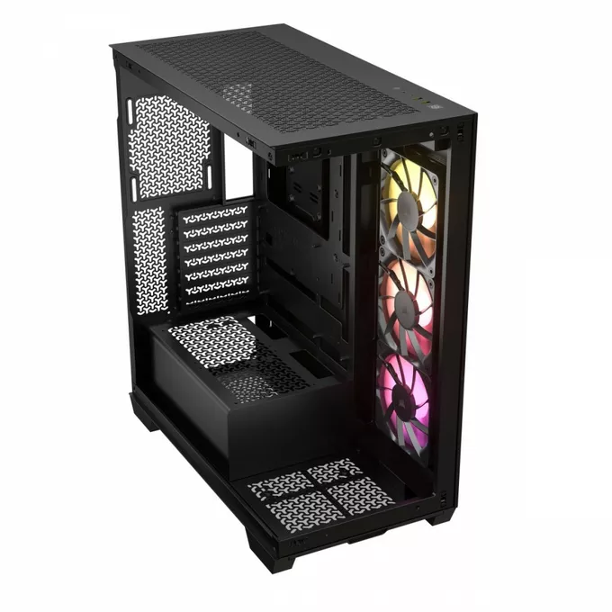 Corsair Obudowa 3500X ICUE LINK RGB TG Mid-Tower czarna
