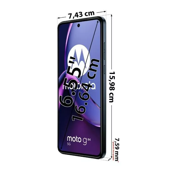 Motorola Smartfon moto g84 8/256 Outer Space