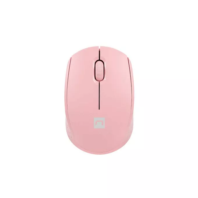 Natec Mysz bezprzewodowa Stork 1600 DPI Różowa
