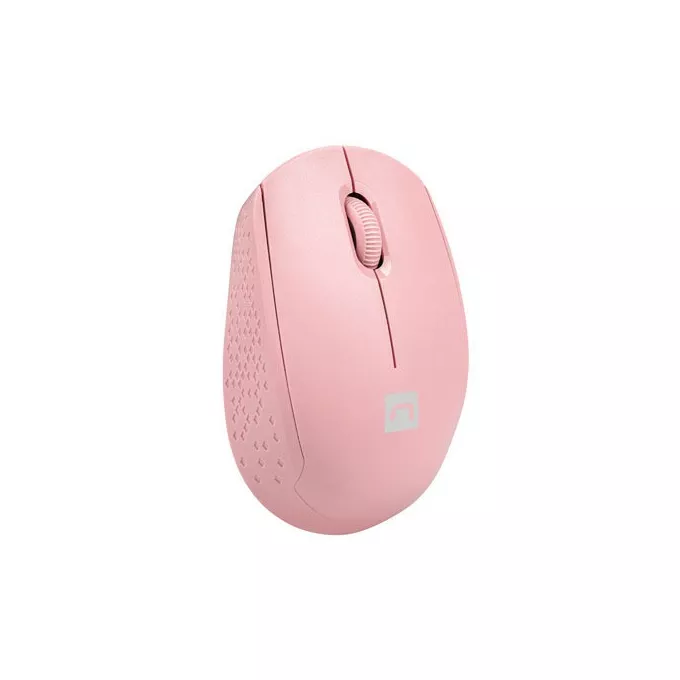 Natec Mysz bezprzewodowa Stork 1600 DPI Różowa