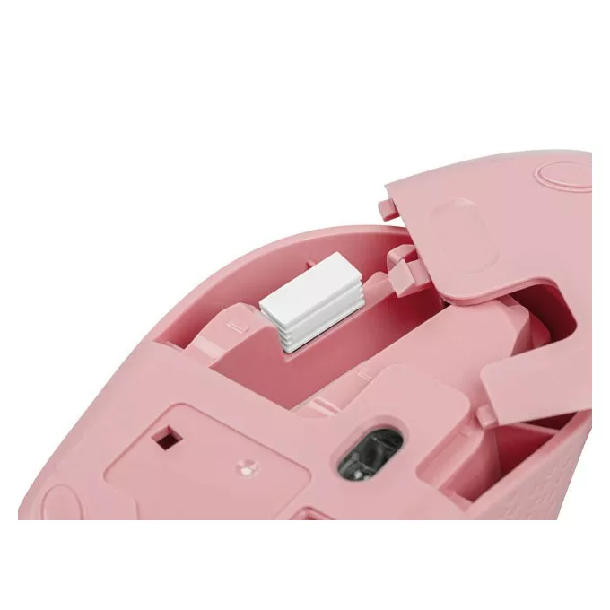 Natec Mysz bezprzewodowa Stork 1600 DPI Różowa