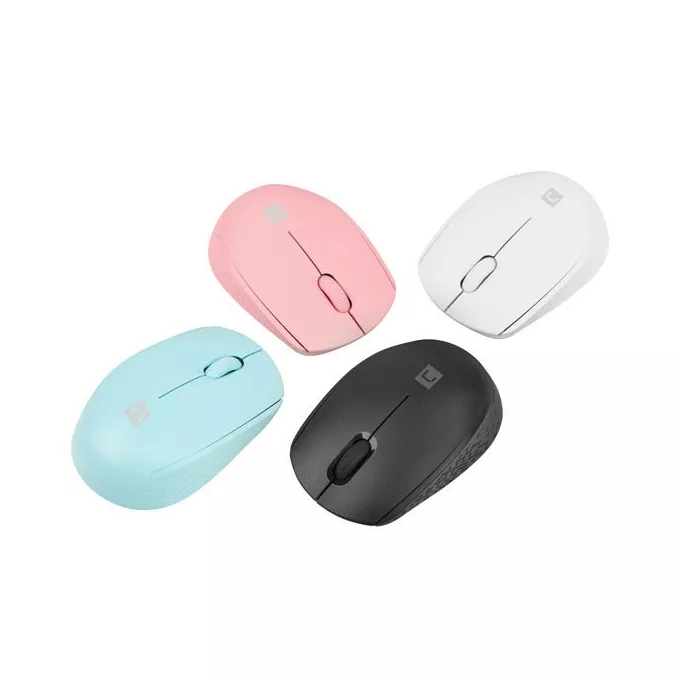 Natec Mysz bezprzewodowa Stork 1600 DPI Różowa