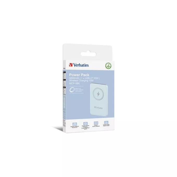 Verbatim Power Bank Charge n GO 32242 5000mAh PD 20W QC 3.0