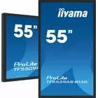 IIYAMA Monitor 55 cali TF5539AS-B1AG,IPS,4K,HDMIx2,DP,RJ45,3xUSB,2x10W,      ANDROID,24/7,IP65