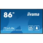 IIYAMA Monitor 86 cali LH8664UHS-B2AG,24/7,IPS,ANDROID.11,4K,3xHDMI,RJ45,    2xUSB,WiFi