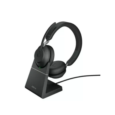 Jabra Słuchawki Evolve2 65 Stand Link380c UC Stereo czarne