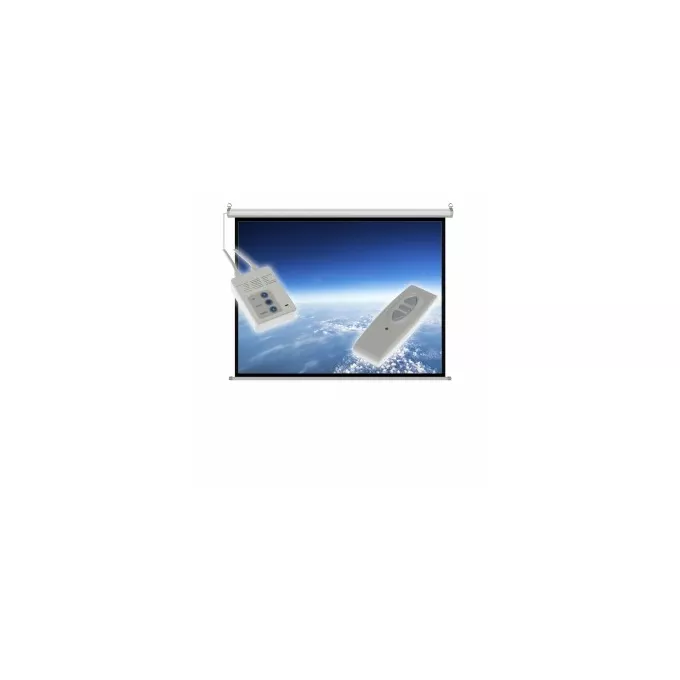 ART Ekran elektryczny 100 cali FS-100 4:3 203x152cm z pilotem