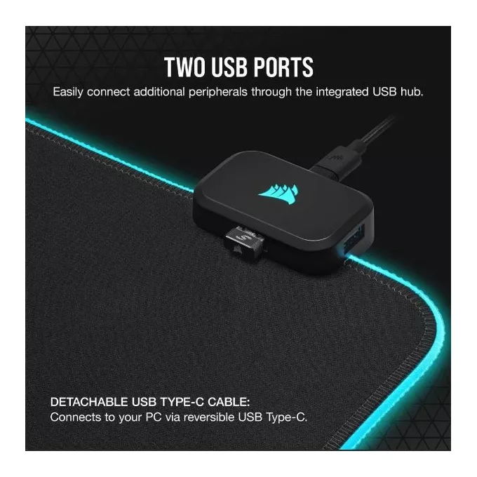 Corsair Podkładka pod mysz MM700 RGB 3XL