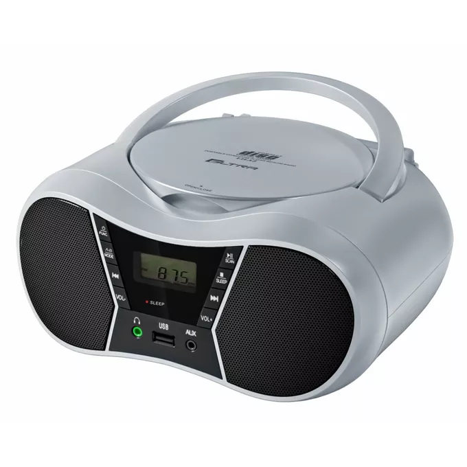 Eltra Radioodtwarzacz CD LILA2 USB/BT srebrny