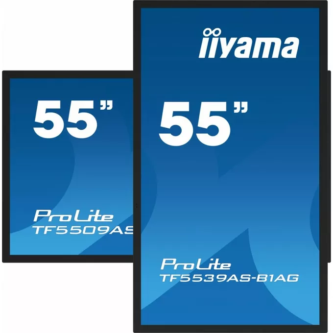 IIYAMA Monitor 55 cali TF5539AS-B1AG,IPS,4K,HDMIx2,DP,RJ45,3xUSB,2x10W,      ANDROID,24/7,IP65