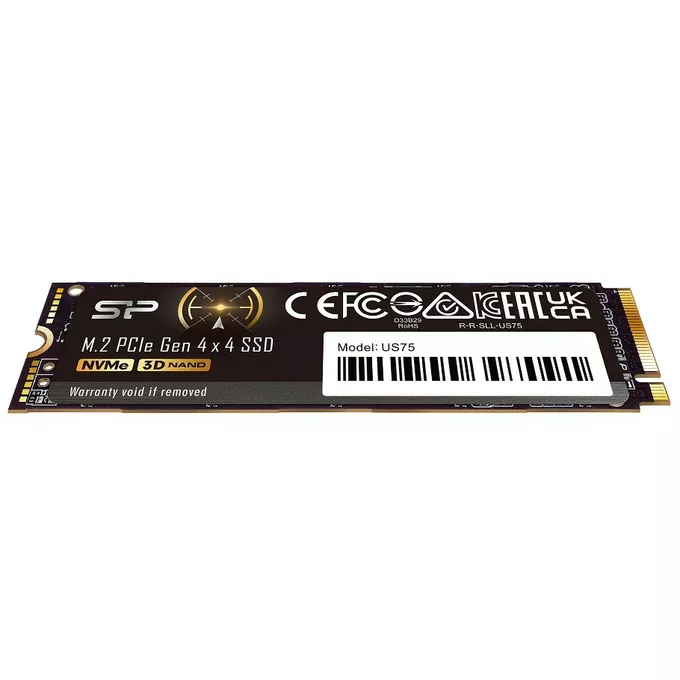 Silicon Power Dysk SSD US75 1TB M.2 PCIe Gen4x4 NVMe 1.4 7000/6000 MB/s