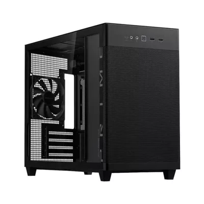 Asus Obudowa Prime AP201 Tempered Glass MicroATX czarna