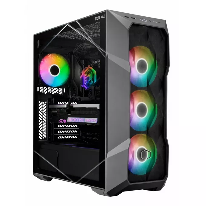 Cooler Master Zestaw obudowa TD500 MAX + zasilacz GX2 850 Gold + chłodzenie ML360 Atmos Max