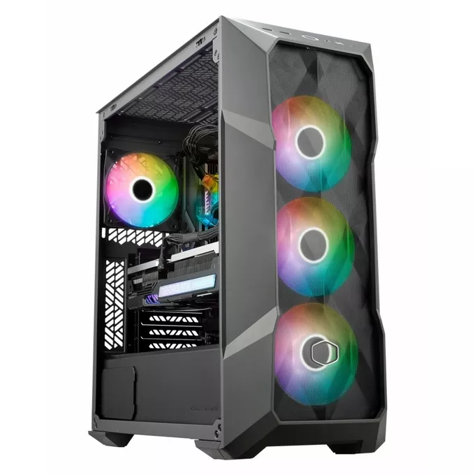 Cooler Master Zestaw obudowa TD500 MAX + zasilacz GX2 850 Gold + chłodzenie ML360 Atmos Max