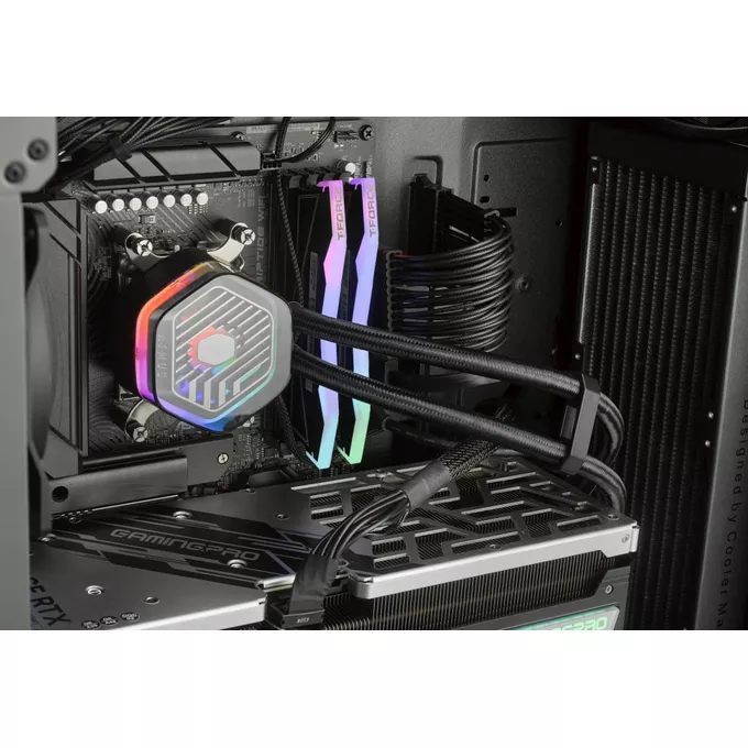 Cooler Master Zestaw obudowa TD500 MAX + zasilacz GX2 850 Gold + chłodzenie ML360 Atmos Max