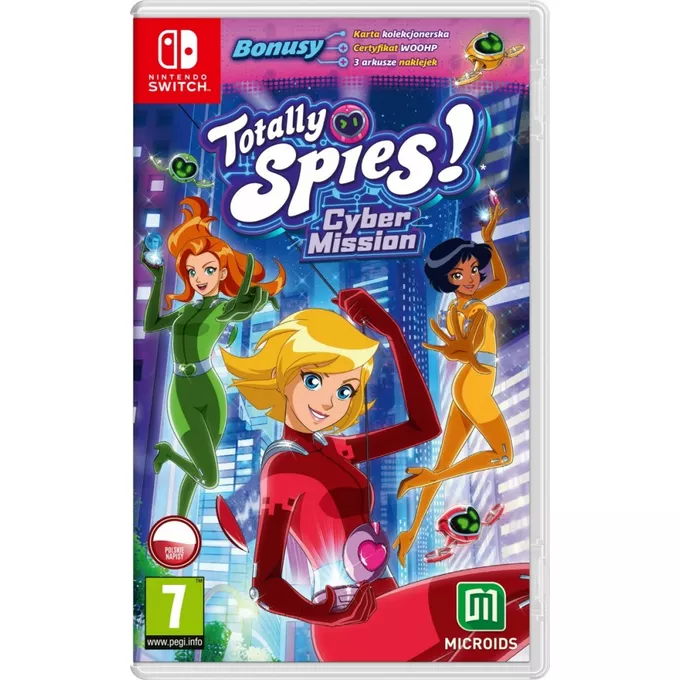 KOCH Gra Nintendo Switch Odlotowe Agentki Totally Spies Cybermisja