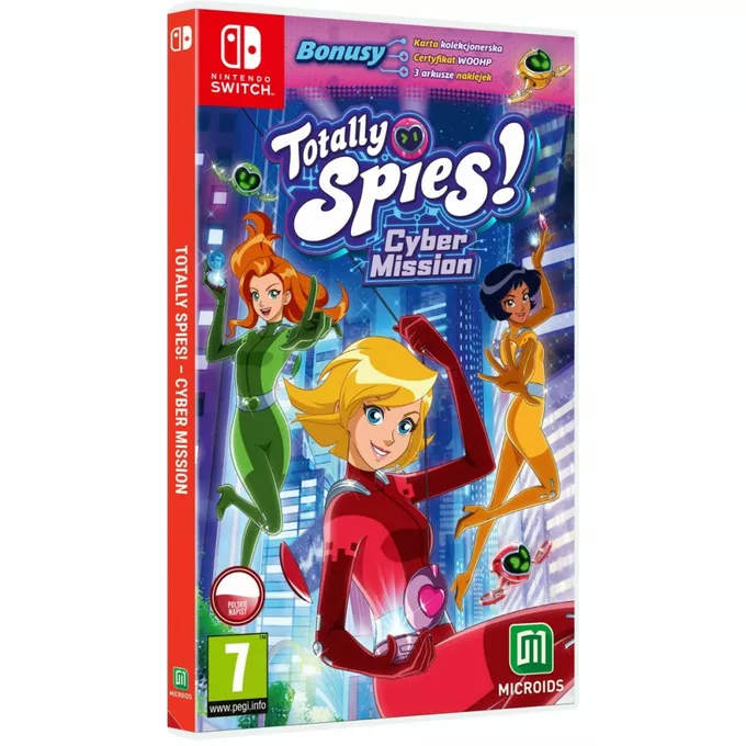 KOCH Gra Nintendo Switch Odlotowe Agentki Totally Spies Cybermisja