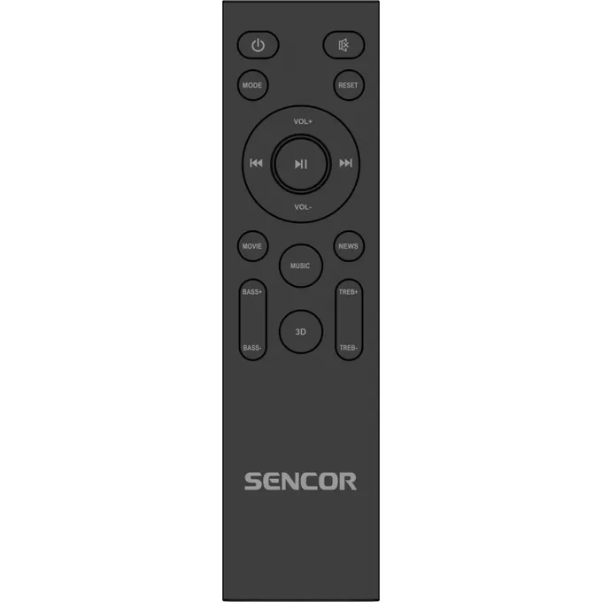 Sencor Soundbar z wbudowanymi subwooferami SSB 4450BS  2.1 200Watt