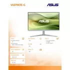 Asus Monitor 27 cali VU279CFE-G VU IPS 100Hz HDMI USB-C 15W