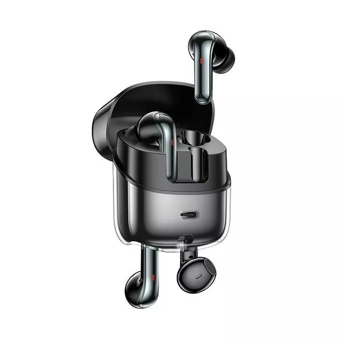 AWEI Słuchawki Bluetooth 5.3 TWS T79 ENC podwójne dokanałowe i douszne 2w1