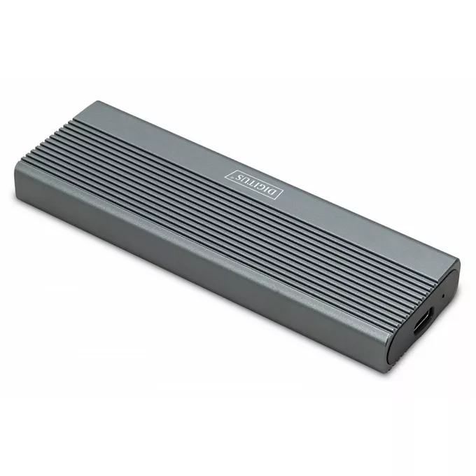 Digitus Obudowa USB 3.1 Typ C na dysk SSD M.2 NVMe 10 Gbps aluminiowa, beznarzędziowa