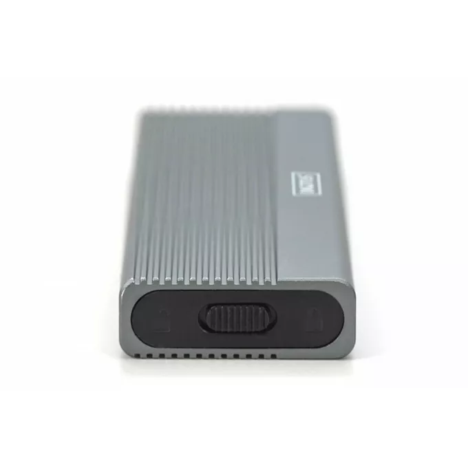 Digitus Obudowa USB 3.1 Typ C na dysk SSD M.2 NVMe 10 Gbps aluminiowa, beznarzędziowa