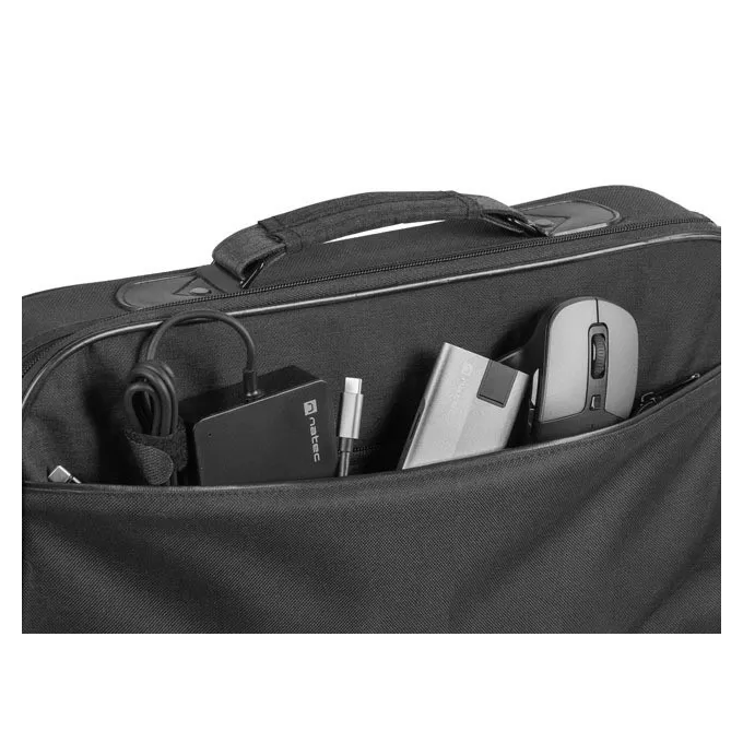 Natec Torba do laptopa Impala 2 17.3 cala Onyx