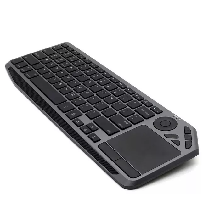 Techly Klawiatura bezprzewodowa BT/RF 2.4GHz touchpad LED
