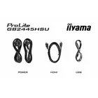 IIYAMA Monitor 23,8 cala GB2445HSU-B2 IPS,FHD,100Hz,1ms,2xUSB,300cd