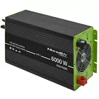 Qoltec Przetwornica solarna 3w1 z funkcją ładowania AC | MPPT | UPS |   ATS | 3000W | 6000W | 12V na 230V | Czysty Sinus