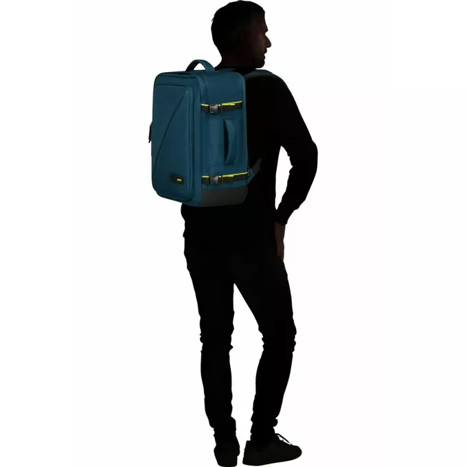 AMERICAN TOURISTER Plecak z kieszenią na laptopa 15.6 cali Take2Cabin M Ryanair harbor blue