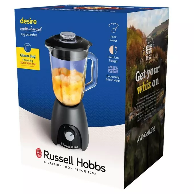 Russell Hobbs Blender kielichowy Matte Charcoal  27121-56