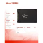 Micron Dysk SSD 7500PRO 3840GB NVMe U.3 15mm Single Pack