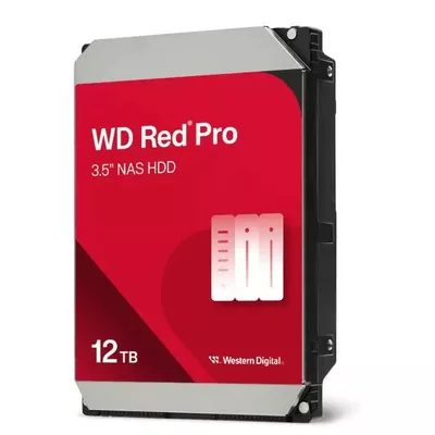 Western Digital Dysk HDD Red Pro 12TB 3,5'' 256MB SATAIII WD122KFBX
