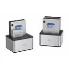 Digitus Stacja dokująca USB 3.0 Super Speed do 2x SSD/HDD 2.5/3.5&quot; SATA III max.2x20TB z funkcją klonowania