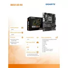 Gigabyte Płyta główna B650 UD AX AM5 4DDR5 HDMI/DP ATX