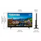 Toshiba Telewizor QLED 50 cali 50QG5E63DG