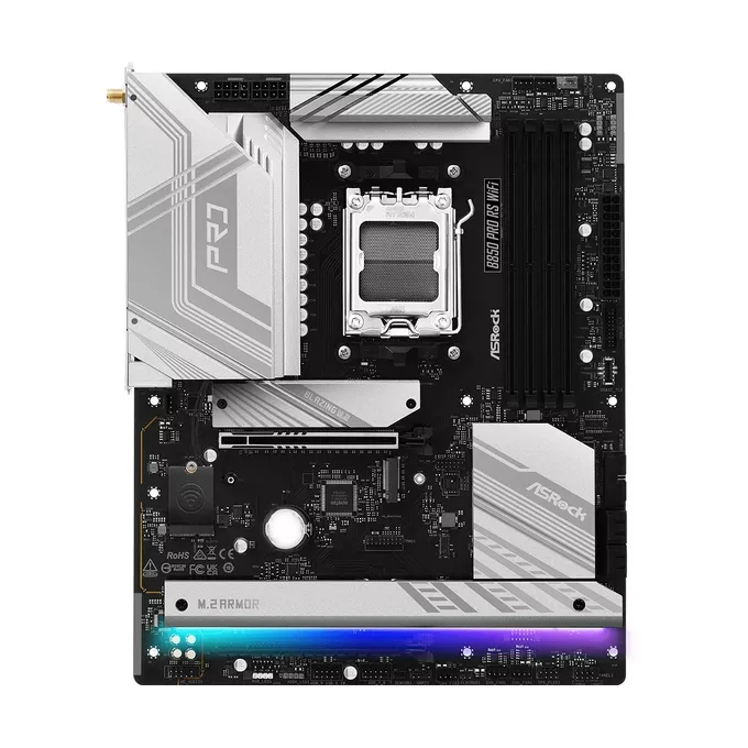 ASRock Płyta główna B850 PRO RS WIFI AM5 4DDR5 ATX
