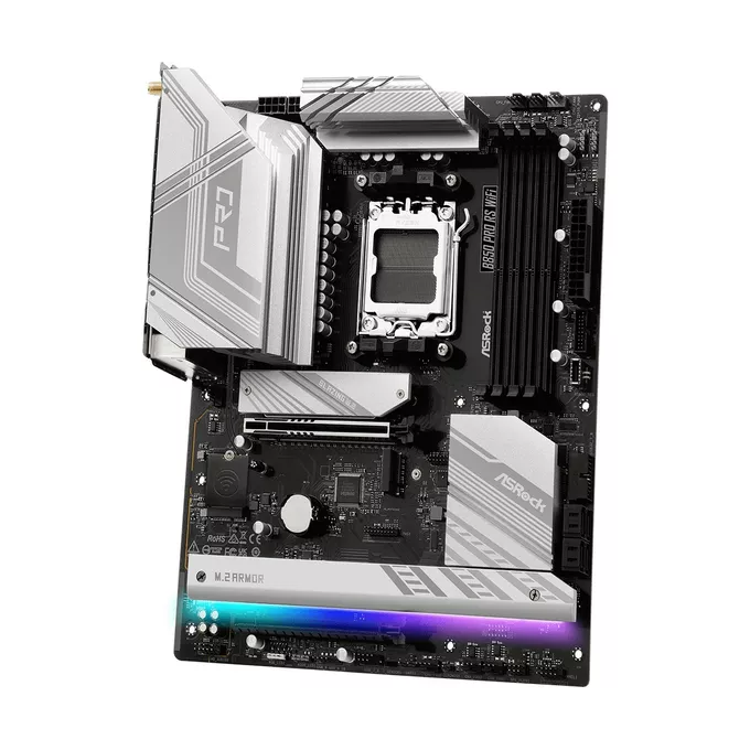 ASRock Płyta główna B850 PRO RS WIFI AM5 4DDR5 ATX
