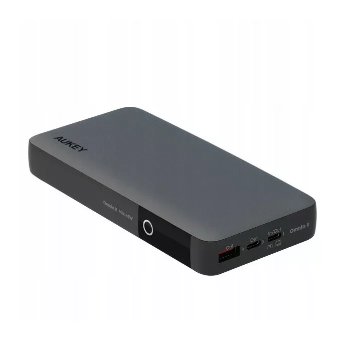 AUKEY PB-Y43 Power Bank | 20000mAh | 65W | 3xUSB | PD 3.0 QC 3.0 LED PPS