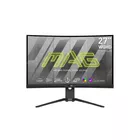 MSI Monitor 27 cali MAG 275CQRXF LED/QHD/Curved/240Hz/czarny