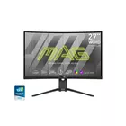 MSI Monitor 27 cali MAG 275CQRXF LED/QHD/Curved/240Hz/czarny