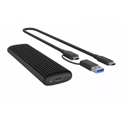 IcyBox Obudowa IB-1808MCT-CU31 M.2 NVMe/SATA M.2 SSD, USB 3.1 ( Gen 2 )M-Key