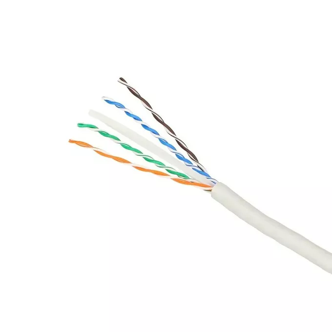 Extralink Kabel sieciowy CAT6 UTP(U/UTP) V2 wewnętrzny skrętka 25M