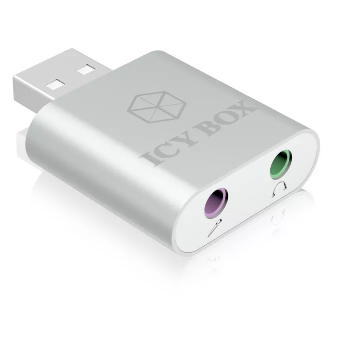 IcyBox Adapter IB-AC527 USB na Audio