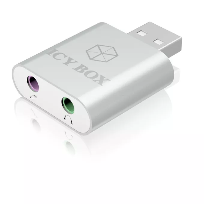 IcyBox Adapter IB-AC527 USB na Audio