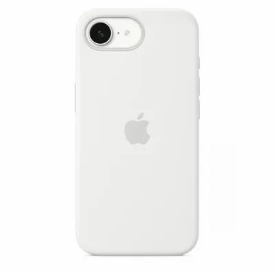 Apple Etui silikonowe do iPhonea 16e - białe